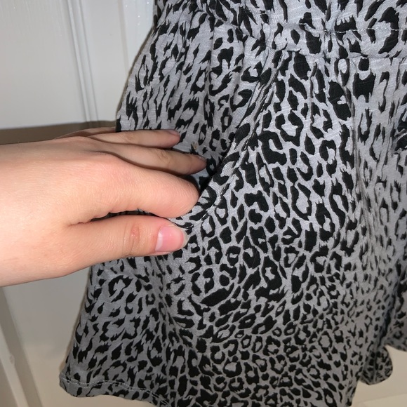 Bobi Leopard Slub Romper in Grey –– NWT - Picture 9 of 17